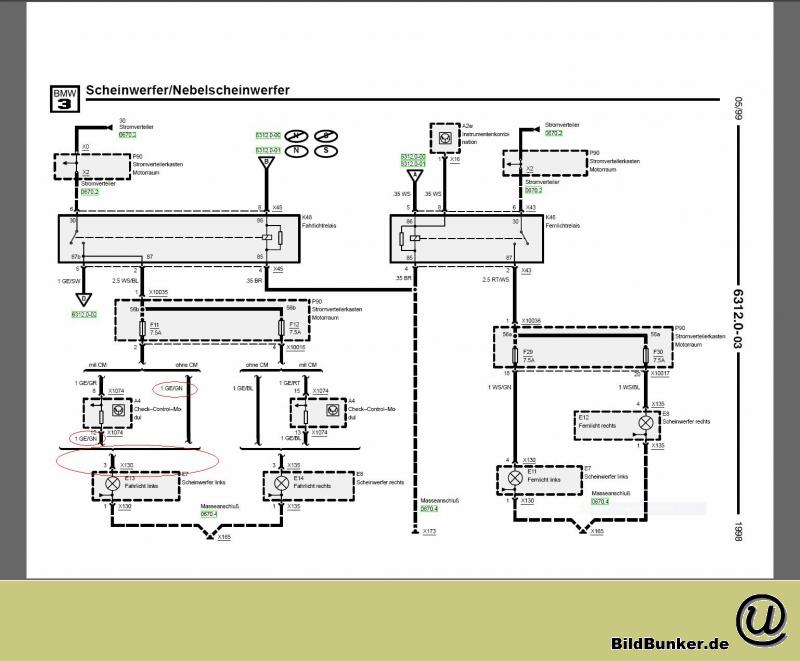 Bmw schaltplan e61